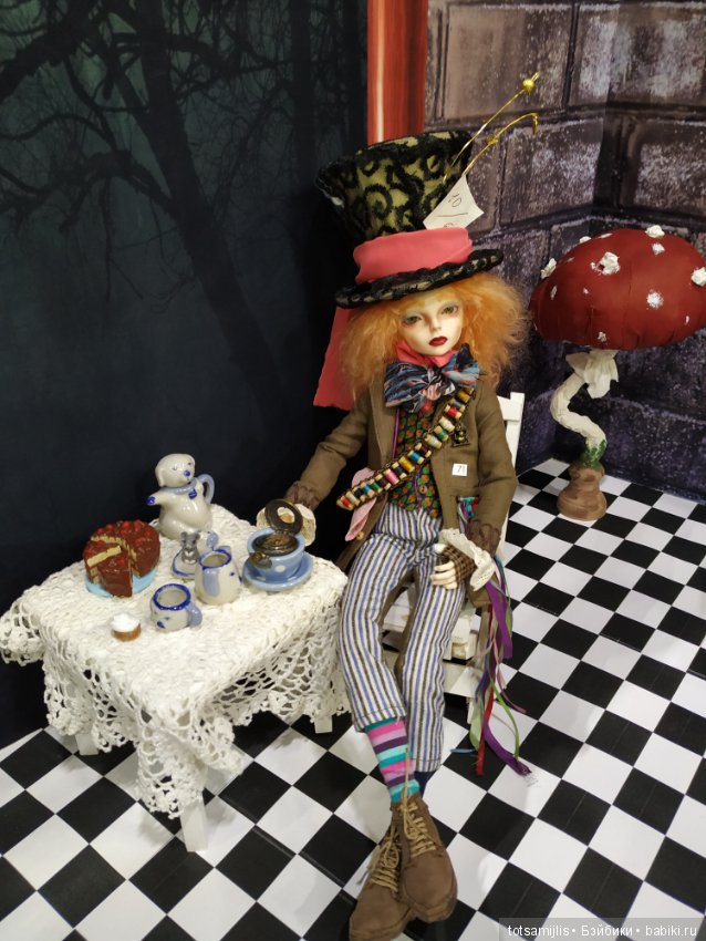 Алиса в Стране Чудес — Гибридизация кукол BJD (БЖД): пересадка головы