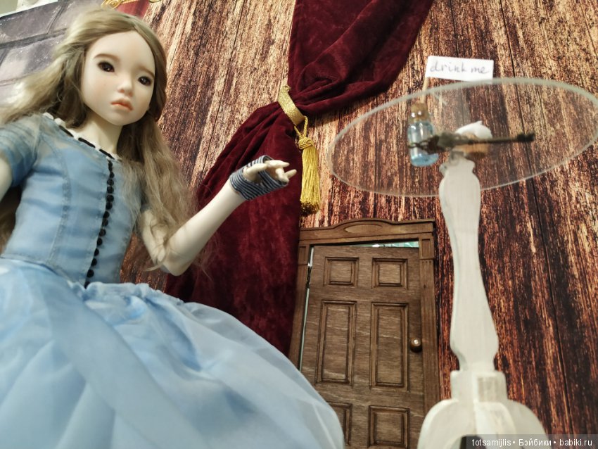 Алиса в Стране Чудес — Гибридизация кукол BJD (БЖД): пересадка головы (фото 5)