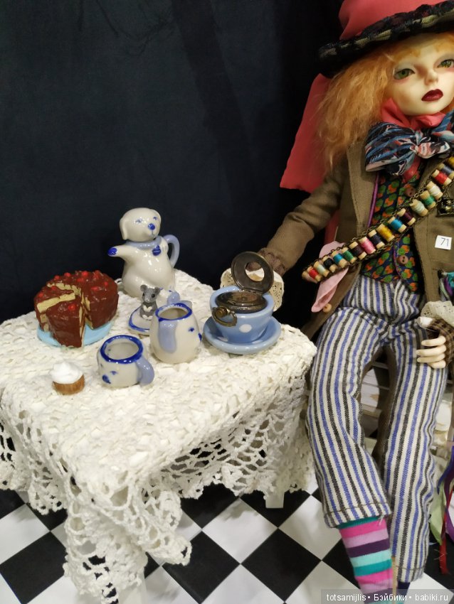 Алиса в Стране Чудес — Гибридизация кукол BJD (БЖД): пересадка головы