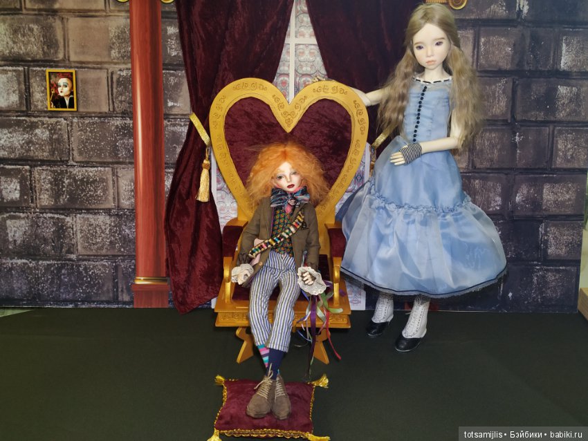 Алиса в Стране Чудес — Гибридизация кукол BJD (БЖД): пересадка головы