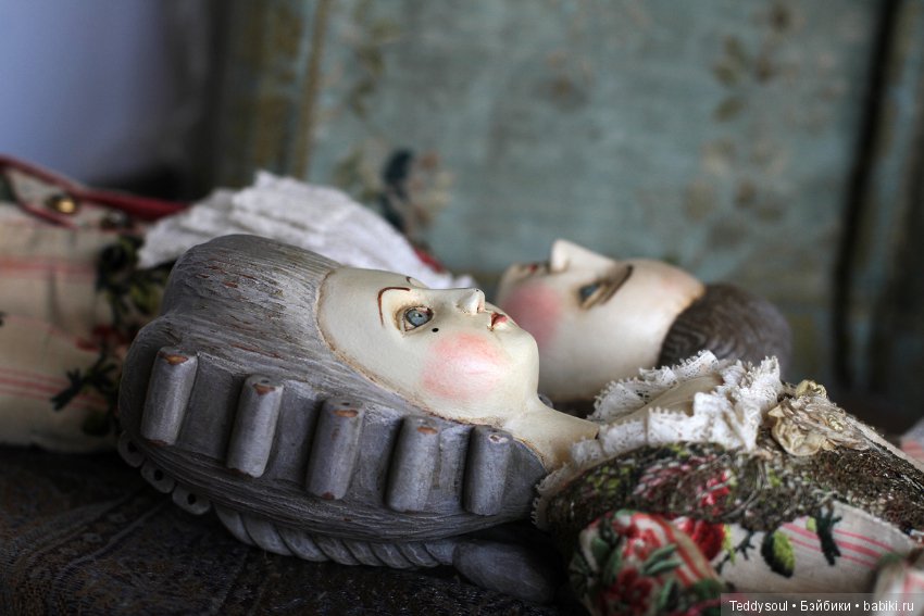 Пара кукол в стиле French Court Doll (фото 2)