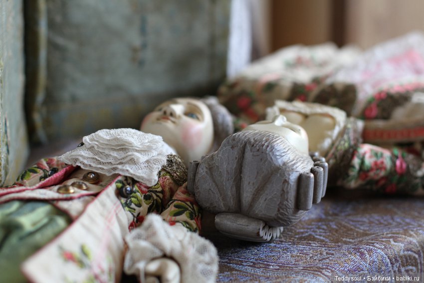 Пара кукол в стиле French Court Doll (фото 4)