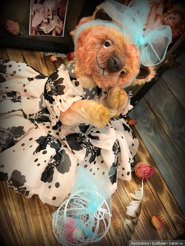 Nichole... мишка-тедди — Авторские мишки Тедди и друзья: фото (фото 6)