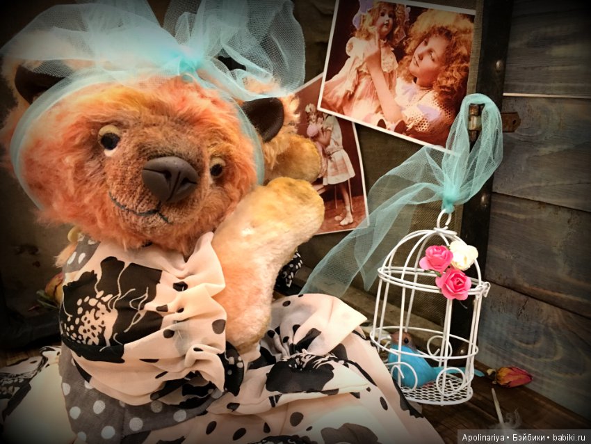 Nichole... мишка-тедди — Авторские мишки Тедди и друзья: фото (фото 10)