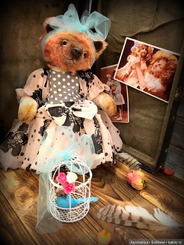 Nichole... мишка-тедди — Авторские мишки Тедди и друзья: фото