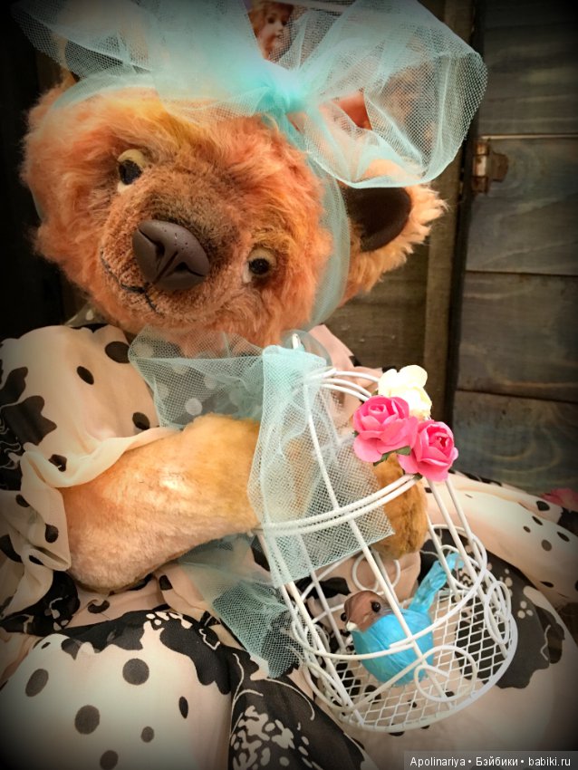 Nichole... мишка-тедди — Авторские мишки Тедди и друзья: фото