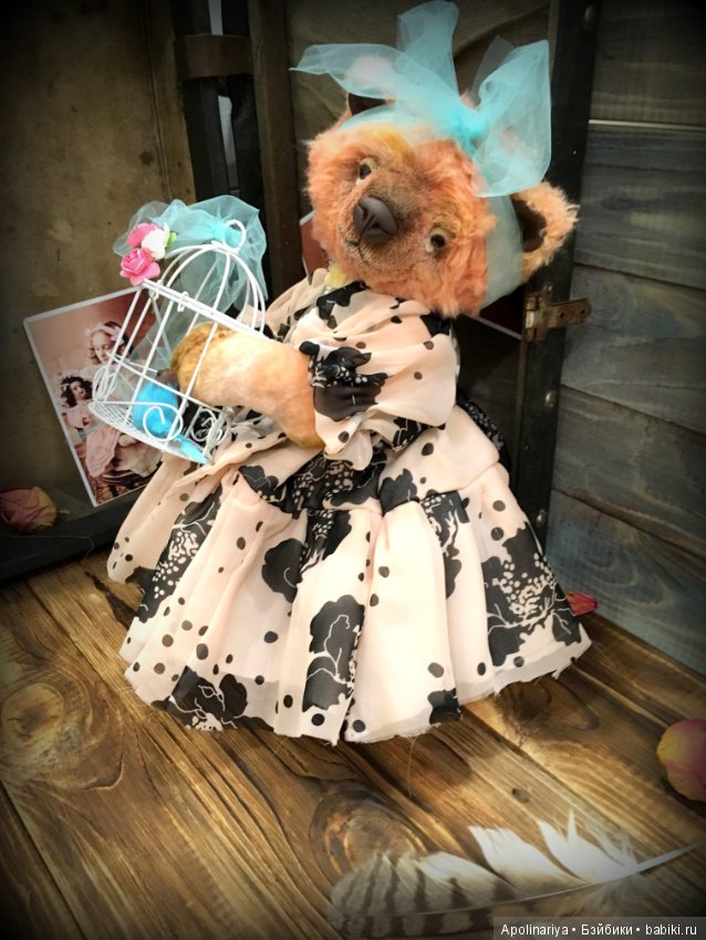 Nichole... мишка-тедди — Авторские мишки Тедди и друзья: фото (фото 3)