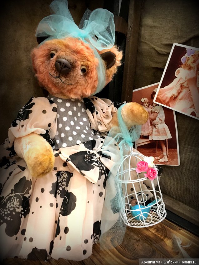 Nichole... мишка-тедди — Авторские мишки Тедди и друзья: фото (фото 7)