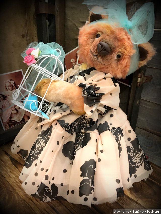 Nichole... мишка-тедди — Авторские мишки Тедди и друзья: фото (фото 2)