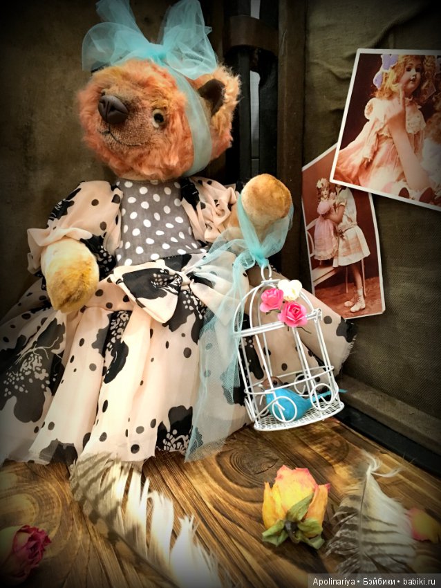 Nichole... мишка-тедди — Авторские мишки Тедди и друзья: фото (фото 8)