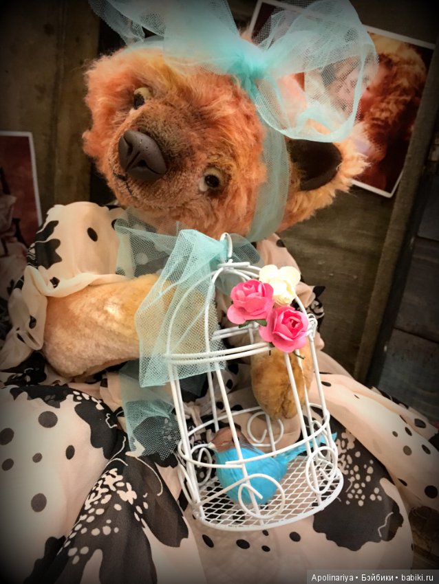 Nichole... мишка-тедди — Авторские мишки Тедди и друзья: фото