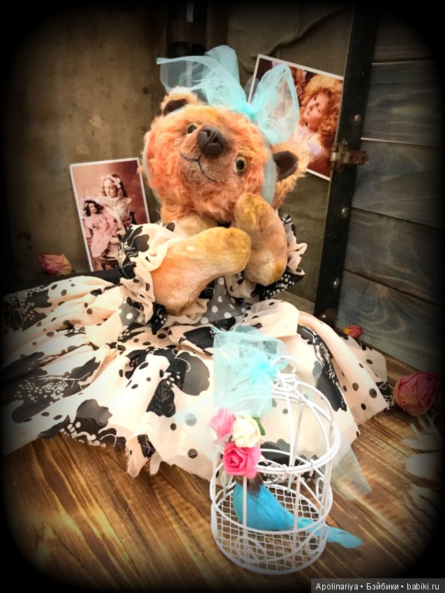 Nichole... мишка-тедди — Авторские мишки Тедди и друзья: фото (фото 5)