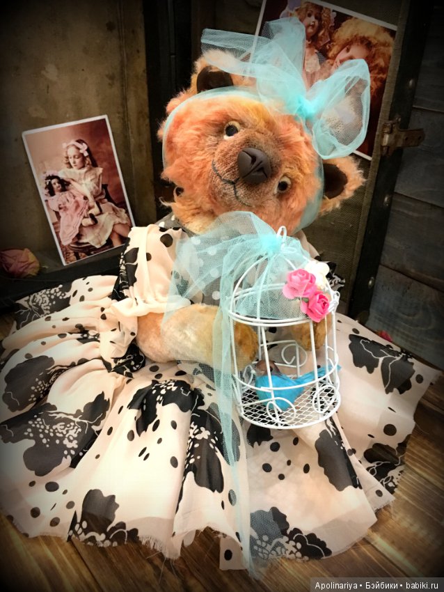 Nichole... мишка-тедди — Авторские мишки Тедди и друзья: фото