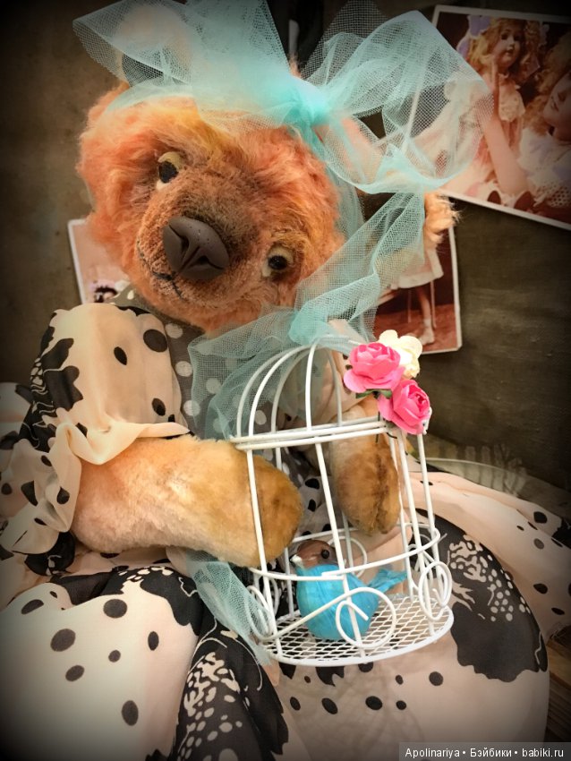 Nichole... мишка-тедди — Авторские мишки Тедди и друзья: фото