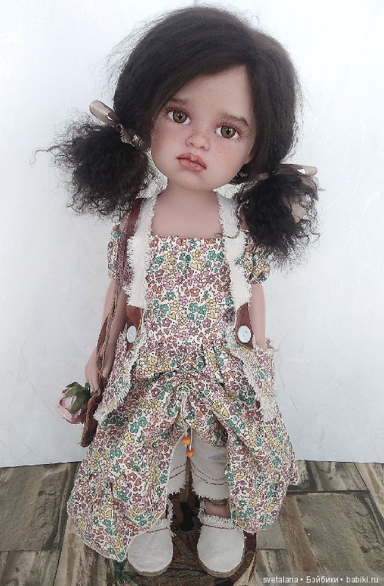 Летняя девочка Вероничка. ООАК куклы от Ллоренс, Оливия