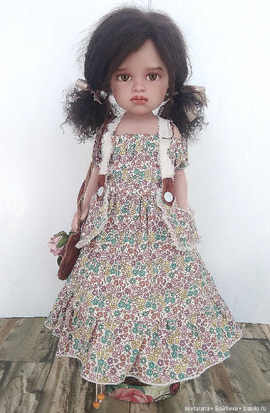 Летняя девочка Вероничка. ООАК куклы от Ллоренс, Оливия (фото 2)