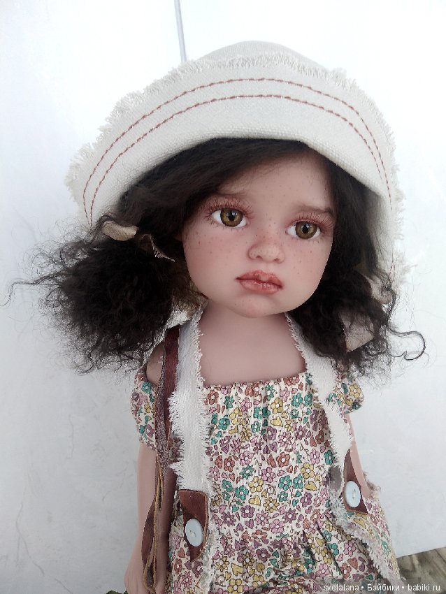 Летняя девочка Вероничка. ООАК куклы от Ллоренс, Оливия