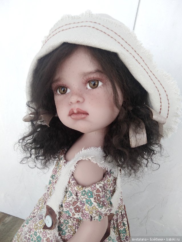 Летняя девочка Вероничка. ООАК куклы от Ллоренс, Оливия