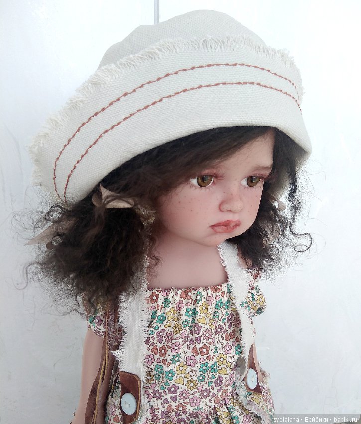 Летняя девочка Вероничка. ООАК куклы от Ллоренс, Оливия
