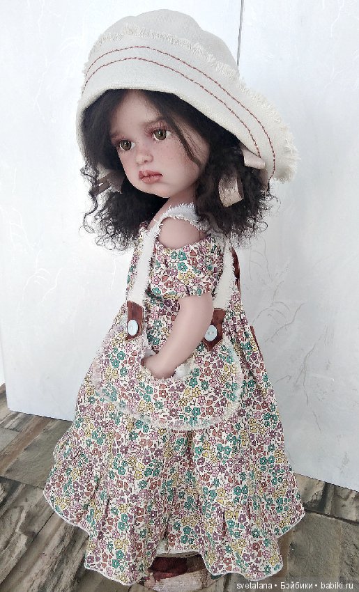 Летняя девочка Вероничка. ООАК куклы от Ллоренс, Оливия
