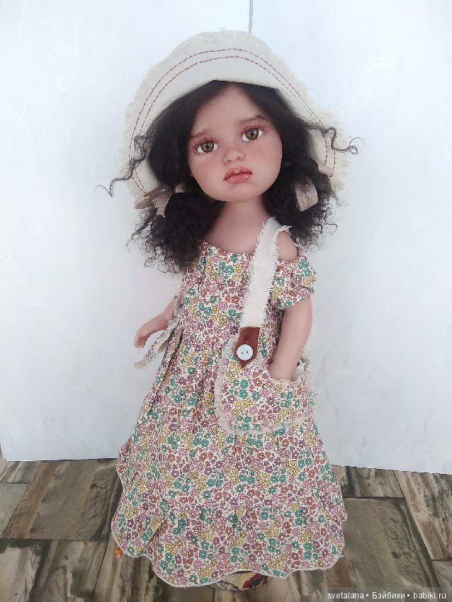 Летняя девочка Вероничка. ООАК куклы от Ллоренс, Оливия (фото 10)