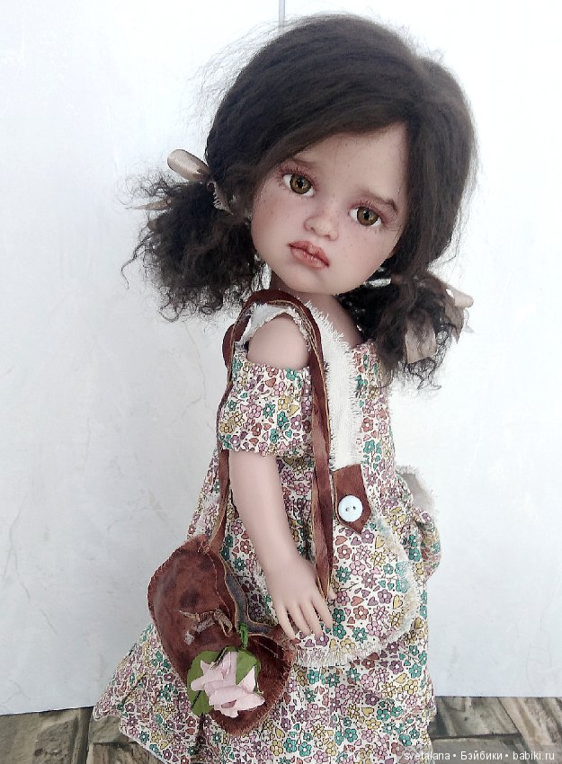 Летняя девочка Вероничка. ООАК куклы от Ллоренс, Оливия (фото 6)