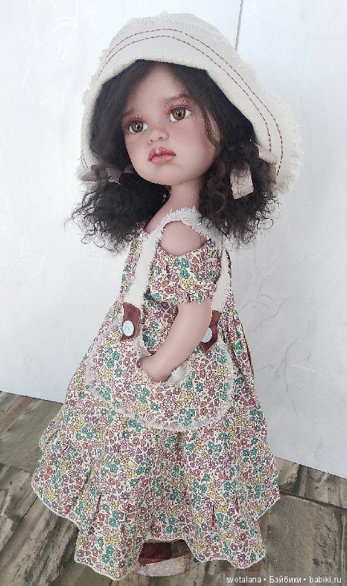 Летняя девочка Вероничка. ООАК куклы от Ллоренс, Оливия