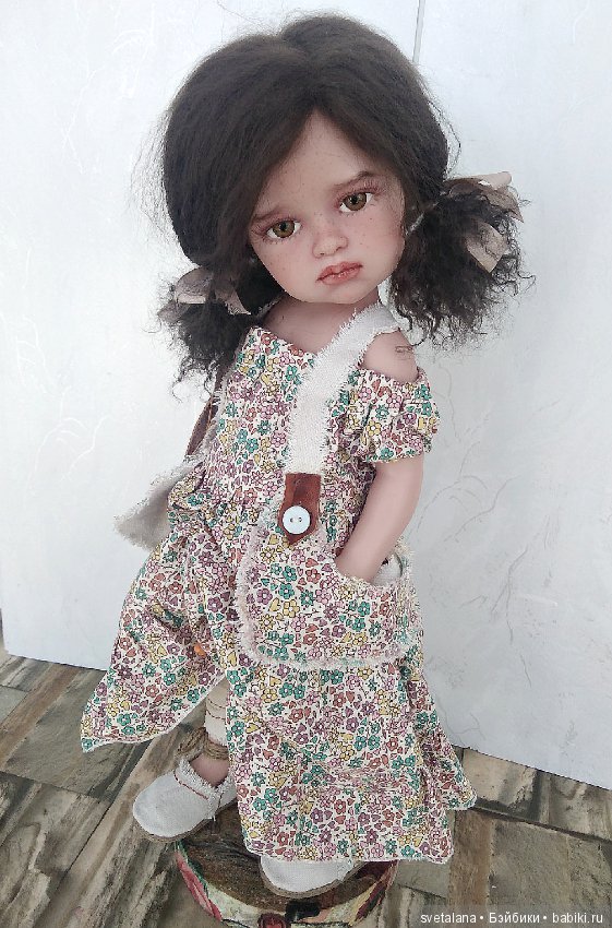 Летняя девочка Вероничка. ООАК куклы от Ллоренс, Оливия (фото 5)