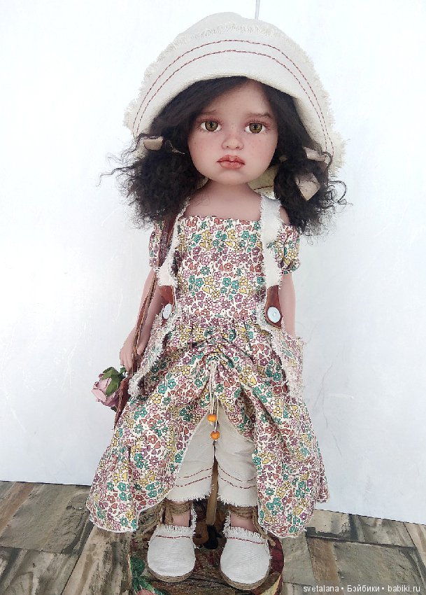 Летняя девочка Вероничка. ООАК куклы от Ллоренс, Оливия