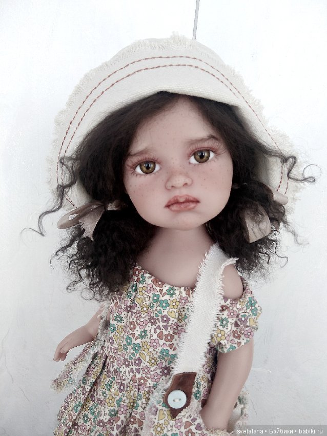 Летняя девочка Вероничка. ООАК куклы от Ллоренс, Оливия