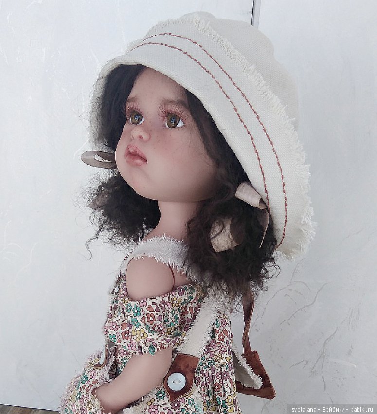 Летняя девочка Вероничка. ООАК куклы от Ллоренс, Оливия