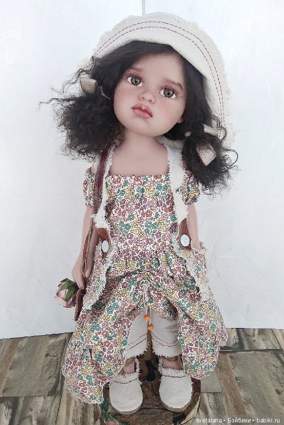 Летняя девочка Вероничка. ООАК куклы от Ллоренс, Оливия