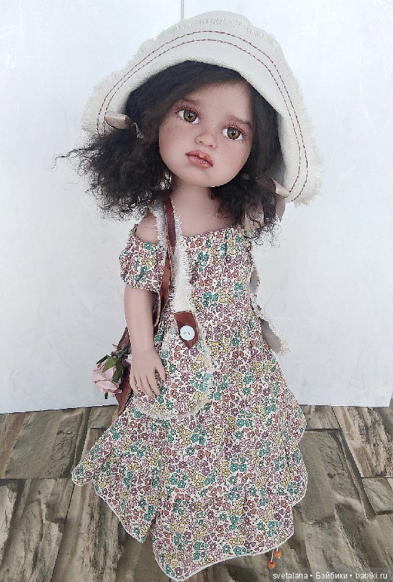 Летняя девочка Вероничка. ООАК куклы от Ллоренс, Оливия