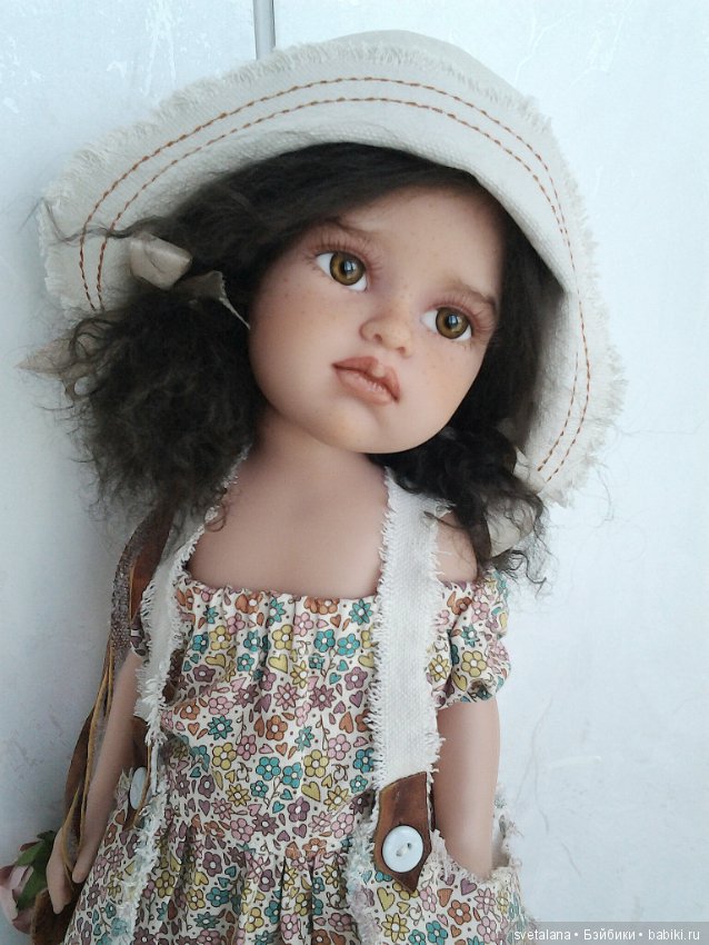 Летняя девочка Вероничка. ООАК куклы от Ллоренс, Оливия