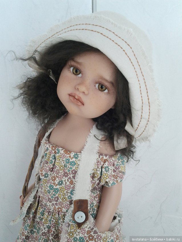Летняя девочка Вероничка. ООАК куклы от Ллоренс, Оливия
