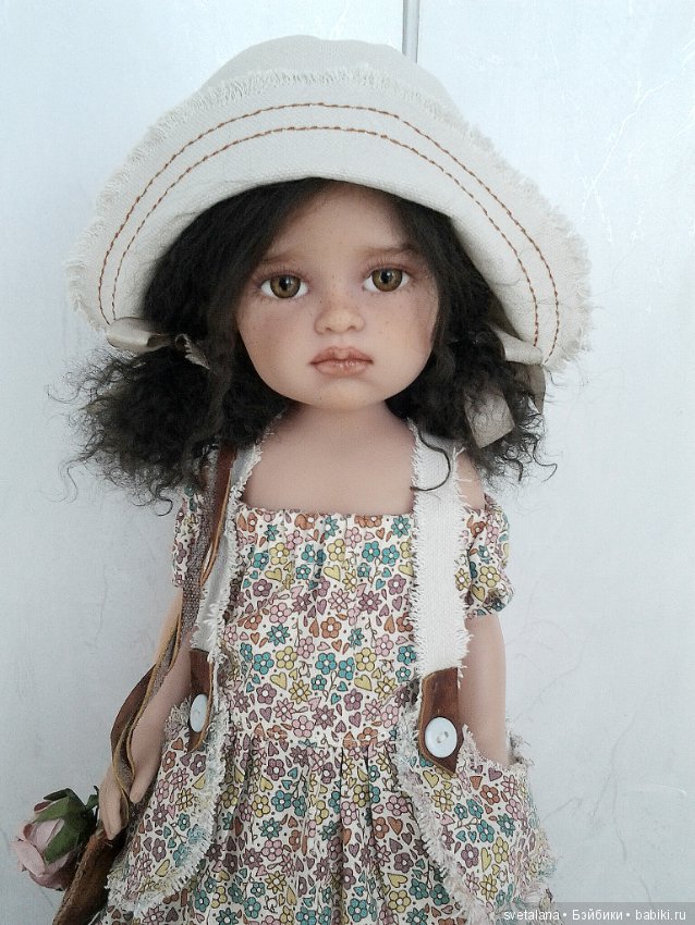 Летняя девочка Вероничка. ООАК куклы от Ллоренс, Оливия