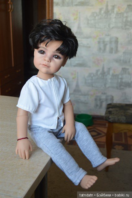 Горячий парень — ООАК и кастом кукол Gotz (Готц): перерисовка