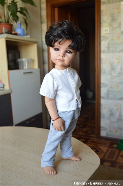 Горячий парень — ООАК и кастом кукол Gotz (Готц): перерисовка (фото 9)