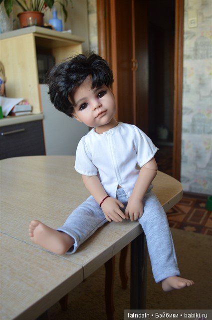 Горячий парень — ООАК и кастом кукол Gotz (Готц): перерисовка