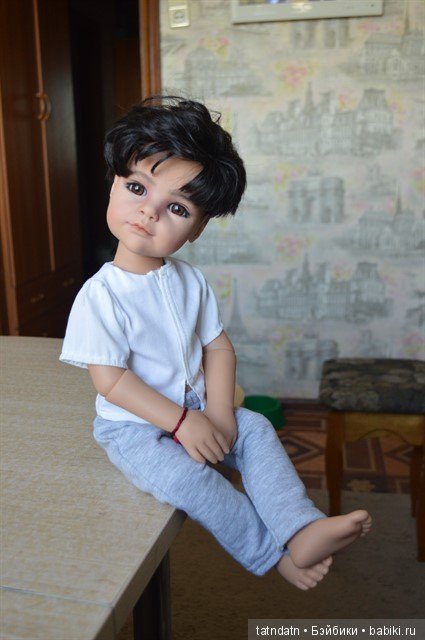 Горячий парень — ООАК и кастом кукол Gotz (Готц): перерисовка