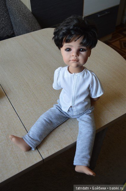 Горячий парень — ООАК и кастом кукол Gotz (Готц): перерисовка