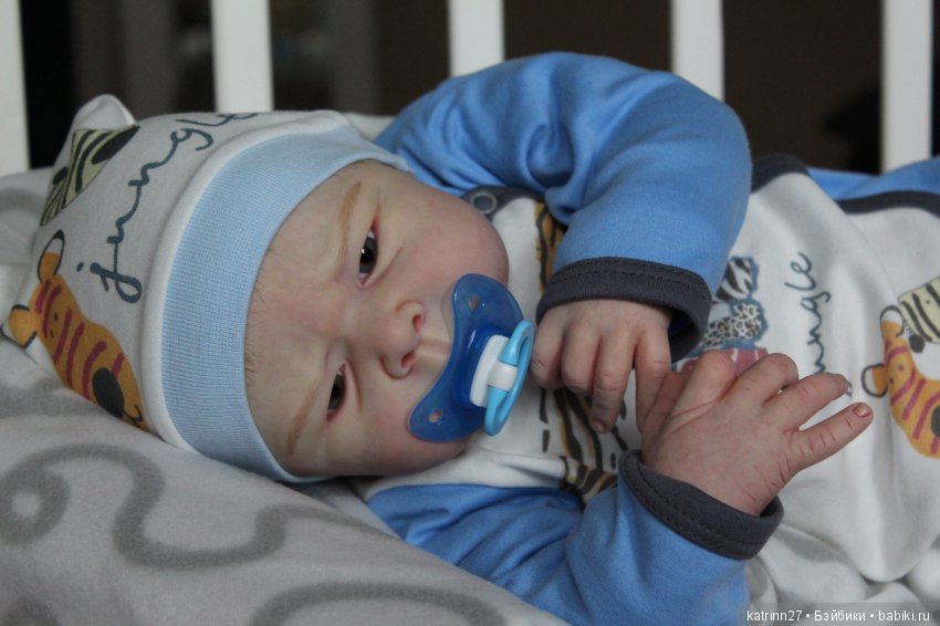 Кукла реборн Егорка, молд Noelle. Мастер Ekaterina Abbyasova babies