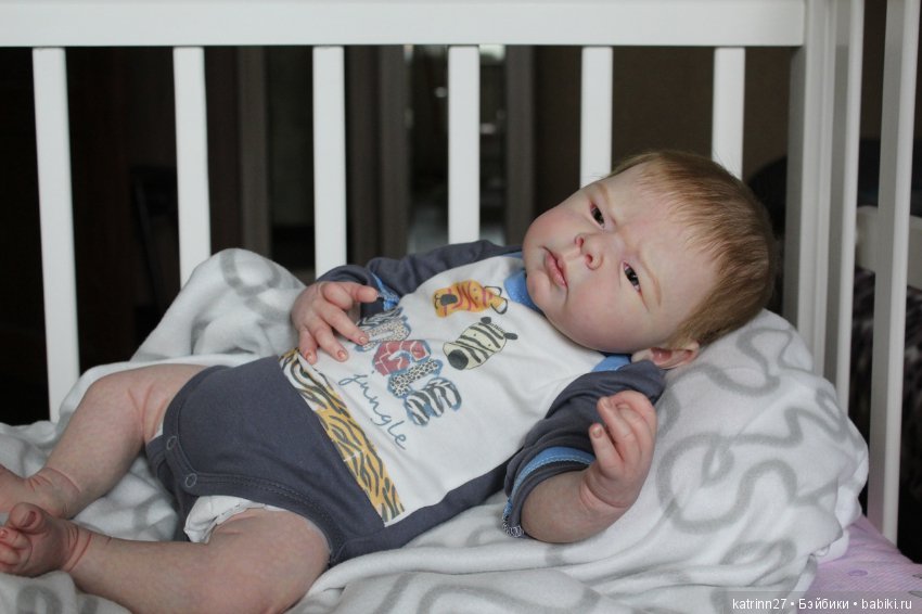 Кукла реборн Егорка, молд Noelle. Мастер Ekaterina Abbyasova babies (фото 7)