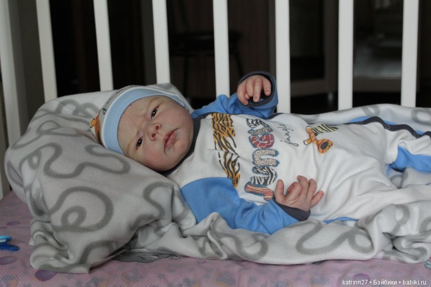 Кукла реборн Егорка, молд Noelle. Мастер Ekaterina Abbyasova babies (фото 6)