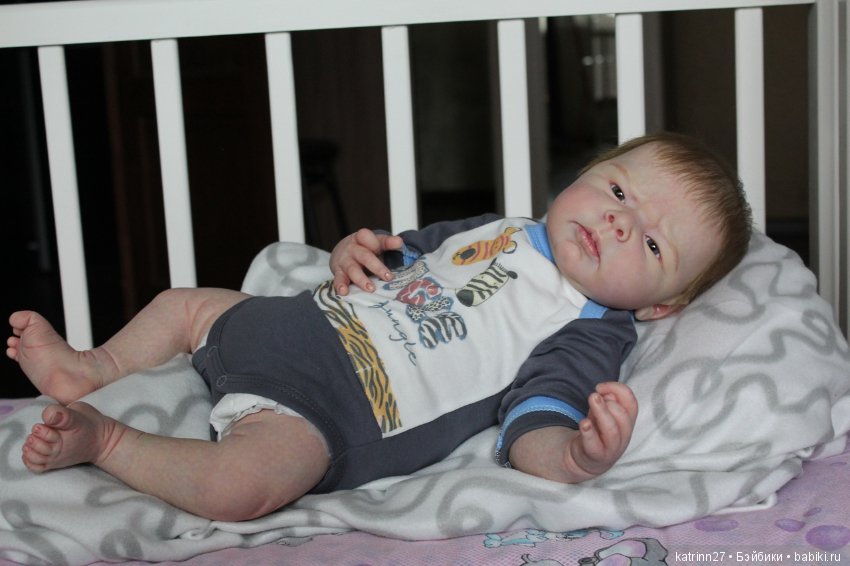 Кукла реборн Егорка, молд Noelle. Мастер Ekaterina Abbyasova babies