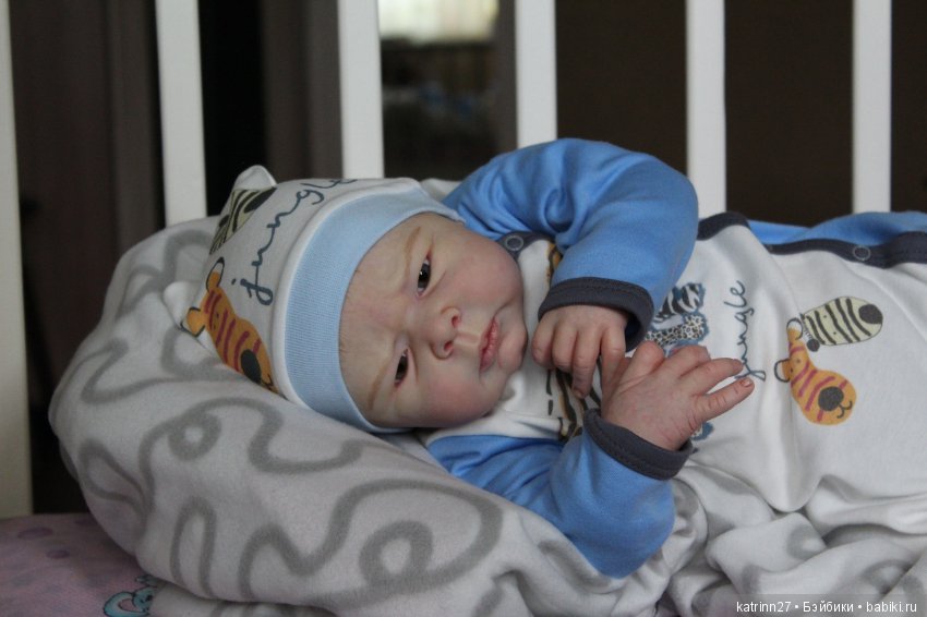 Кукла реборн Егорка, молд Noelle. Мастер Ekaterina Abbyasova babies (фото 10)