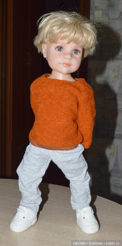Артёмка — ООАК и кастом кукол Gotz (Готц): перерисовка (фото 9)