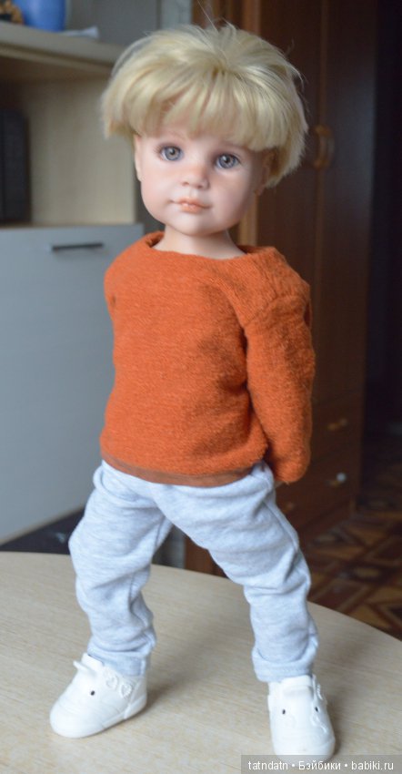 Артёмка — ООАК и кастом кукол Gotz (Готц): перерисовка (фото 6)