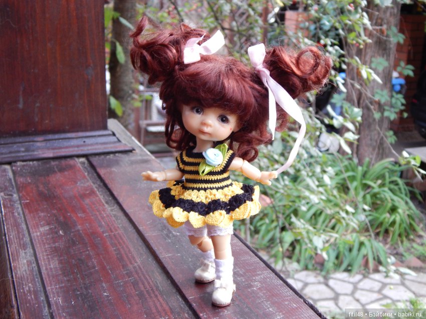 Маленькая пчелка — Куклы Nikki Britt (Никки Бритт): авторские BJD (БЖД) (фото 6)
