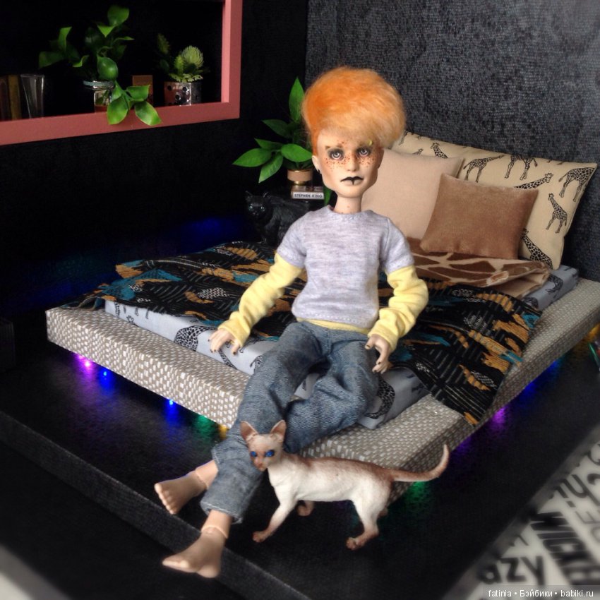 Феликс обустраивает свой холостяцкий быт